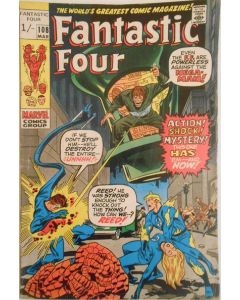 Fantastic Four (1961) # 108 UK Price (4.0-VG) 1st Nega-Man