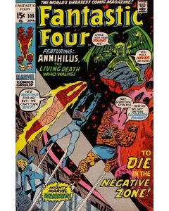 Fantastic Four (1961) # 109 (2.5-GD+) Annihilus