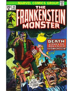 Frankenstein (1973) #  10 (5.0-VGF)