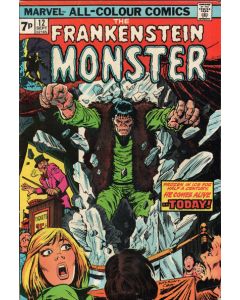 Frankenstein (1973) #  12 UK Price (7.0-FVF)