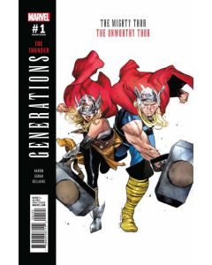 Generations The Unworthy Thor & The Mighty Thor (2017) #   1 Cover B (7.0-FVF)