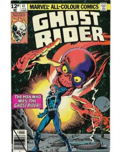 Ghost Rider (1973) #  41 UK Price (7.0-FVF)