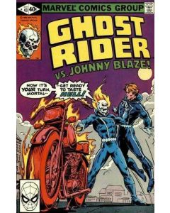 Ghost Rider (1973) #  43 (7.0-FVF) vs. Johnny Blaze
