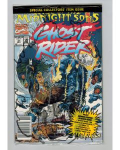 Ghost Rider (1990) #  31 Newsstand, Sealed Polybag (8.0-VF) (1883224) 1st Full Midnight Sons