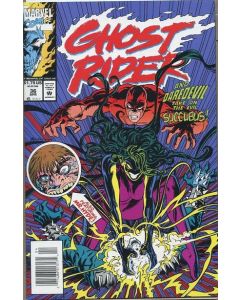 Ghost Rider (1990) #  36 Newsstand (4.0-VG) Price tag on cover