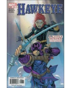 Hawkeye (2003) #   8 (7.0-FVF) Black Widow, FINAL ISSUE