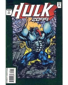 Hulk 2099 (1994) #   1 (7.0-FVF) Green Foil Cover