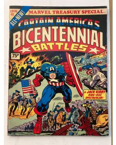 Captain America's Bicentennial Battles (1976) #  1 UK Price Variant (6.5-FN+) (2169631) Marvel Treasury