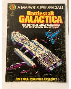 Marvel Comics Super Special (1977) #   8 Cover A (5.0-VGF) (1187728) TREASURY SIZE Battlestar Galactica