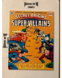 Secret Origins of Super-Villains (1975) #   C-39 (7.0-FVF) (2094650) DC Treasury Edition