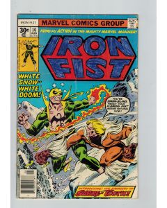 Iron Fist (1975) #  14 (2.0-GD) (2083135) 1st Appearance Sabretooth