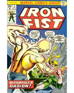 Iron Fist (1975) #   4 (6.0-FN) Misty Knight, Radion