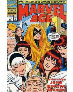 Marvel Age (1983) # 111 (6.0-FN) John Romita, Sr. interview