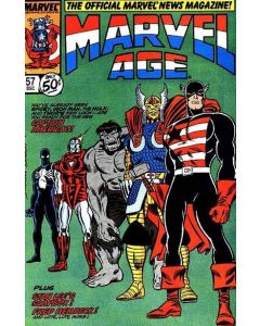 Marvel Age (1983) #  57 (6.0-FN) Captain America