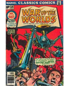 Marvel Classics Comics (1976) #  14 (5.0-VGF) War of the Worlds