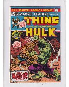 Marvel Feature (1971) #  11 (5.0-VGF) (395588) Thing vs. Hulk, 'Nuff Said!