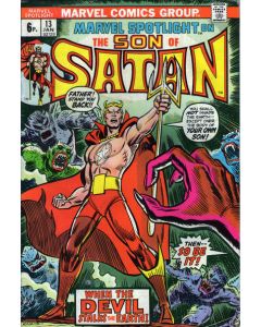 Marvel Spotlight (1971) #  13 UK (5.0-VGF) Son of Satan