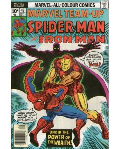Marvel Team-Up (1972) #  49 UK Price (5.0-VGF) Iron Man