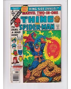 Marvel Two-in-One (1974) #   2 (6.0-FN) (2063809) Thing, Spider-Man, Avengers Capt. Marvel