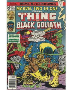 Marvel Two-In-One (1974) #  24 UK Price (5.0-VGF) Thing, Black Goliath