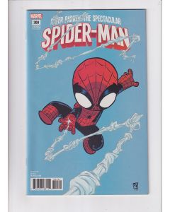 Peter Parker The Spectacular Spider-Man (2017) # 300 Cover F (8.0-VF) (485968) Skottie Young cover