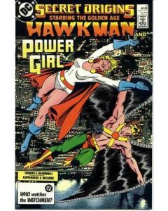 Secret Origins (1986) #  11 (8.0-VF) Hawkman, Power Girl