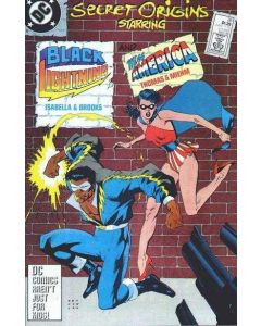Secret Origins (1986) #  26 (7.0-FVF) Black Lightning, Miss America