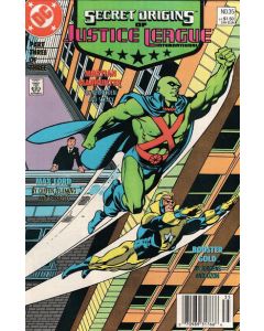 Secret Origins (1986) #  35 Newsstand (7.0-FVF) Justice League International