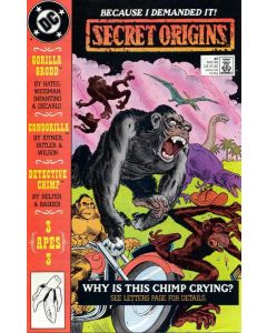 Secret Origins (1986) #  40 (6.0-FN) Gorilla Grodd, Gongorilla, Detective Chimp