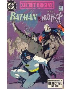 Secret Origins (1986) #  44 (5.0-VGF) Batman vs. The Mudpack