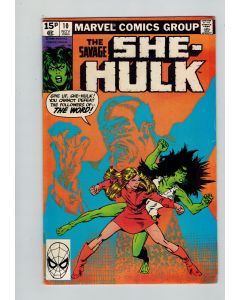 Savage She-Hulk (1980) #  10 UK PRICE (7.0-FVF)