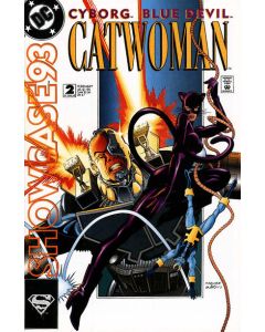 Showcase '93 (1993) #   2 (7.0-FVF) Catwoman, Cyborg, Blue Devil