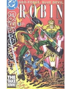 Showcase '93 (1993) #   5 (8.0-VF) Robin, Geo-Force, Blue Devil