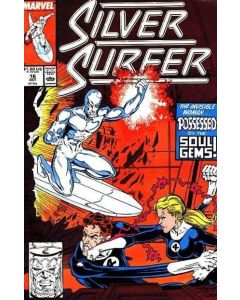 Silver Surfer (1987) #  16 (7.0-FVF) Mr. Fantastic, Invisible Woman