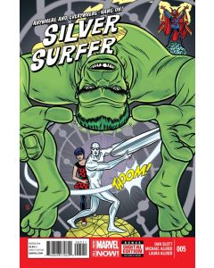 Silver Surfer (2014) #   5 (9.0-VFNM) Hulk, Allred