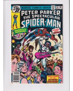 Spectacular Spider-Man (1976) #  24 (6.0-FN) (2061324) 1st Hypno-Hustler