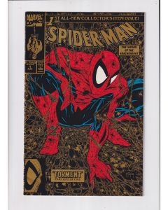 Spider-Man (1990) #   1 2nd Print (8.0-VF) (717049) Gold cover, Todd McFarlane