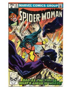 Spider-Woman (1978) #  34 UK Price (5.0-VGF) Hammer & Anvil