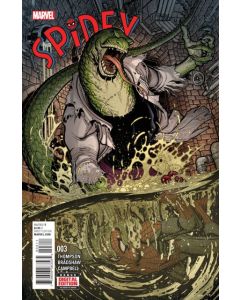 Spidey (2016) #   3 (9.0-VFNM) Lizard