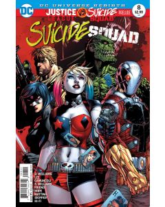 Suicide Squad (2016) #   8 Cover A (8.0-VF) Justice League vs Suicide Squad Prologue 