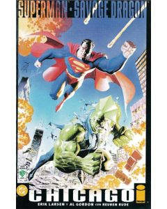 Superman and Savage Dragon Chicago PF (2002) #   1 (8.0-VF) Alex Ross cover