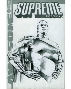 Supreme The Return (1999) #   1 Sketch Variant (8.0-VF) Alex Ross