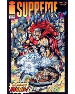 Supreme (1992) #  13 (6.0-FN) Price tag on cover