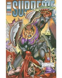 Supreme (1992) #   4 (6.0-FN) Price tag on cover