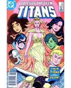 New Teen Titans (1980) #  66 Newsstand (3.0-GVG) Price tag on cover