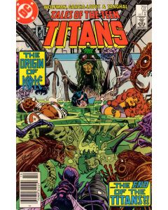 New Teen Titans (1980) #  70 Newsstand (8.0-VF) Tales of the Teen Titans