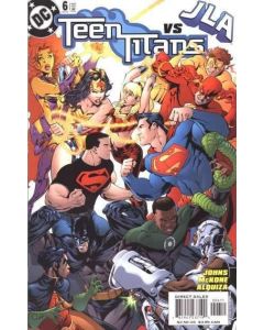 Teen Titans (2003) #   6 (8.0-VF) vs JLA