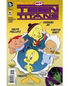 Teen Titans (2014) #  14 Cover B (7.0-FVF) Looney Tunes variant