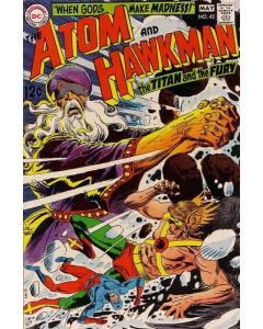 Atom (1962) #  42 (4.0-VG) Hawkman, Joe Kubert cover