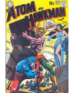 Atom (1962) #  45 (4.0-VG) Hawkman, Joe Kubert cover, FINAL ISSUE